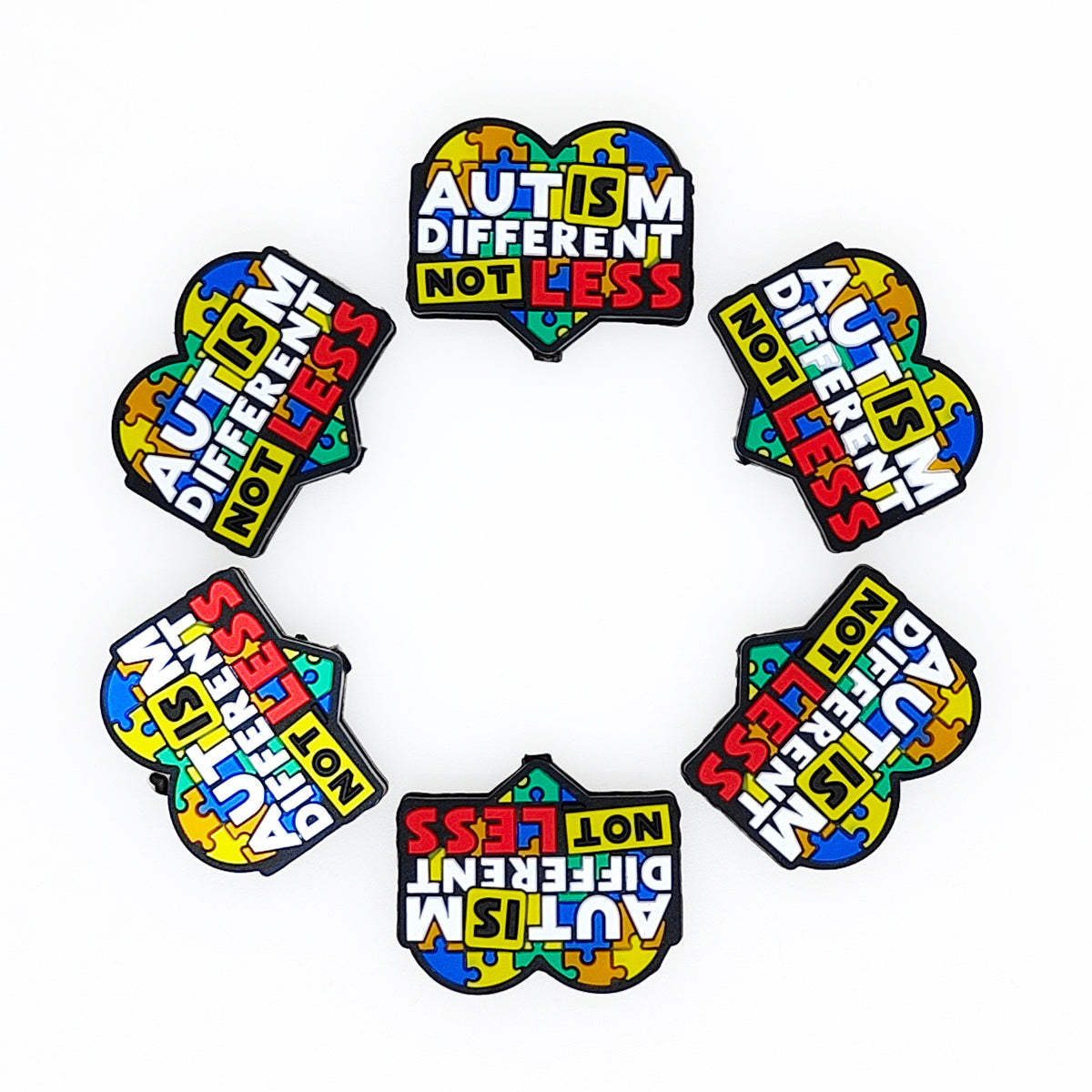 Autism Different Not Less Puzzle Focal