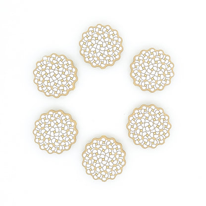 New Floral Focal Beads