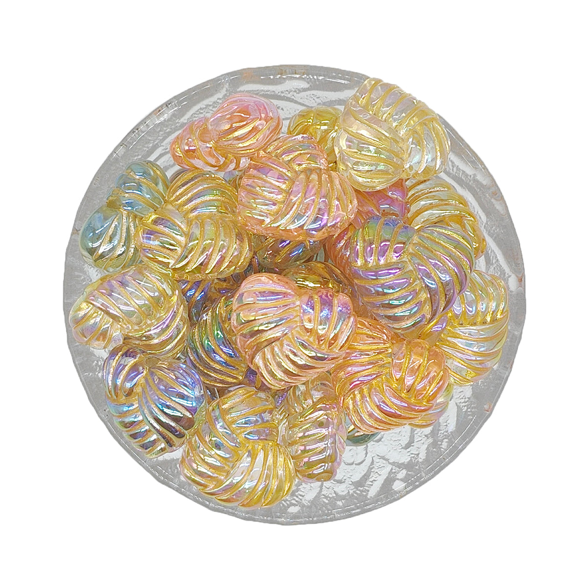 Love Heart Acrylic Beads, Heart Beads Mix