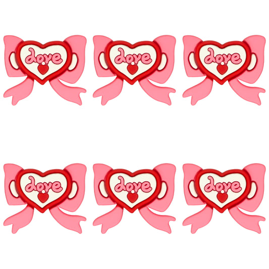 Love Heart Bow Focal