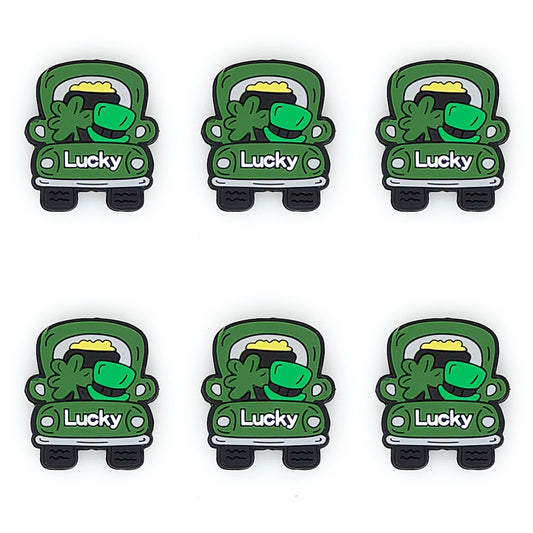 Lucky Truck St Patrick Focal Beads