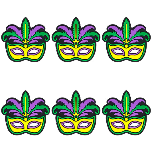 Mardi Gras Day Mask Focal