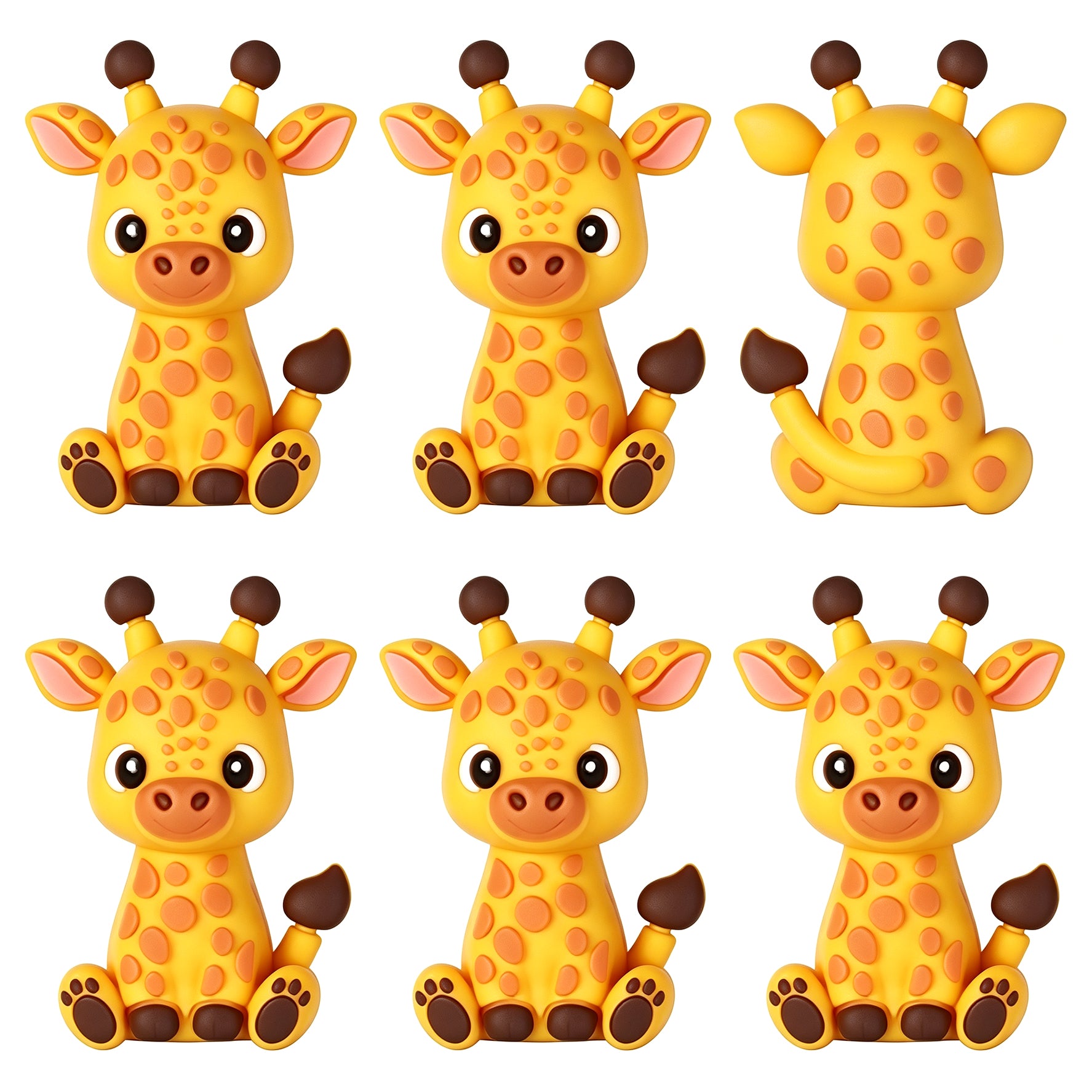 New 3D Giraffe Focal