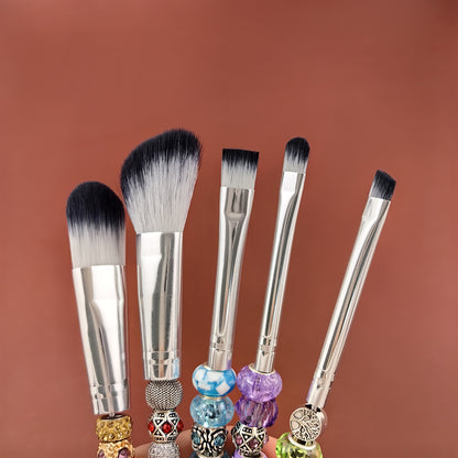 Mrbite 5pcs/set  Beadable Makeup Brush Blank