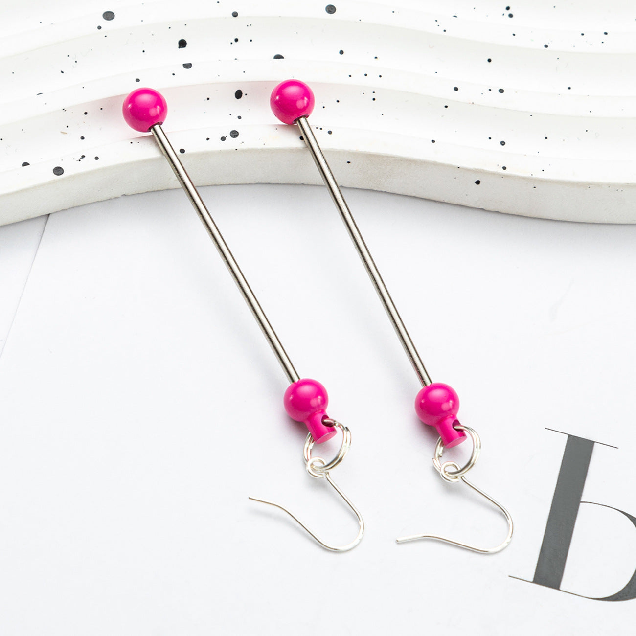 Beadable Earring Bar-Blank