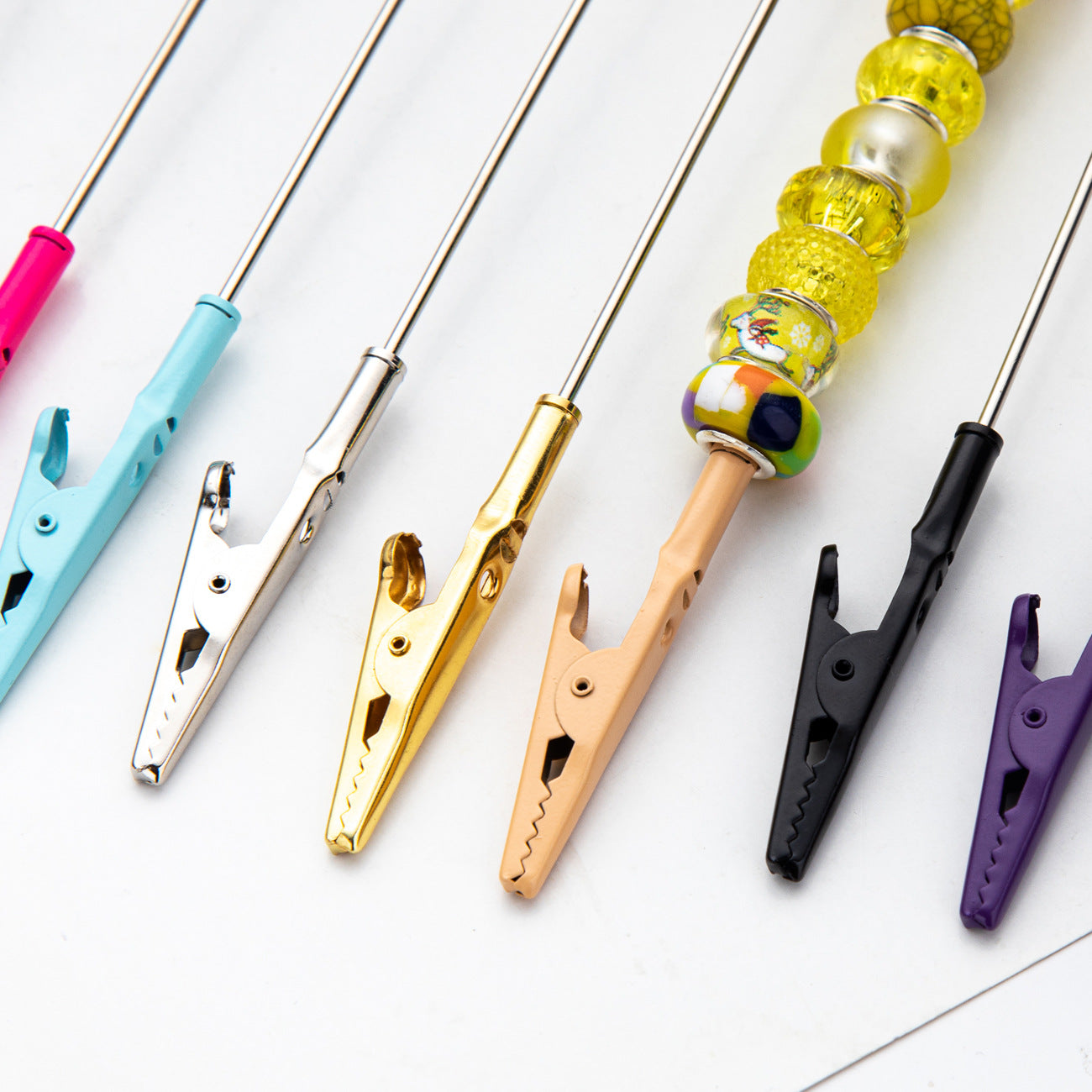 Beadable Card Holder Clips-Blank
