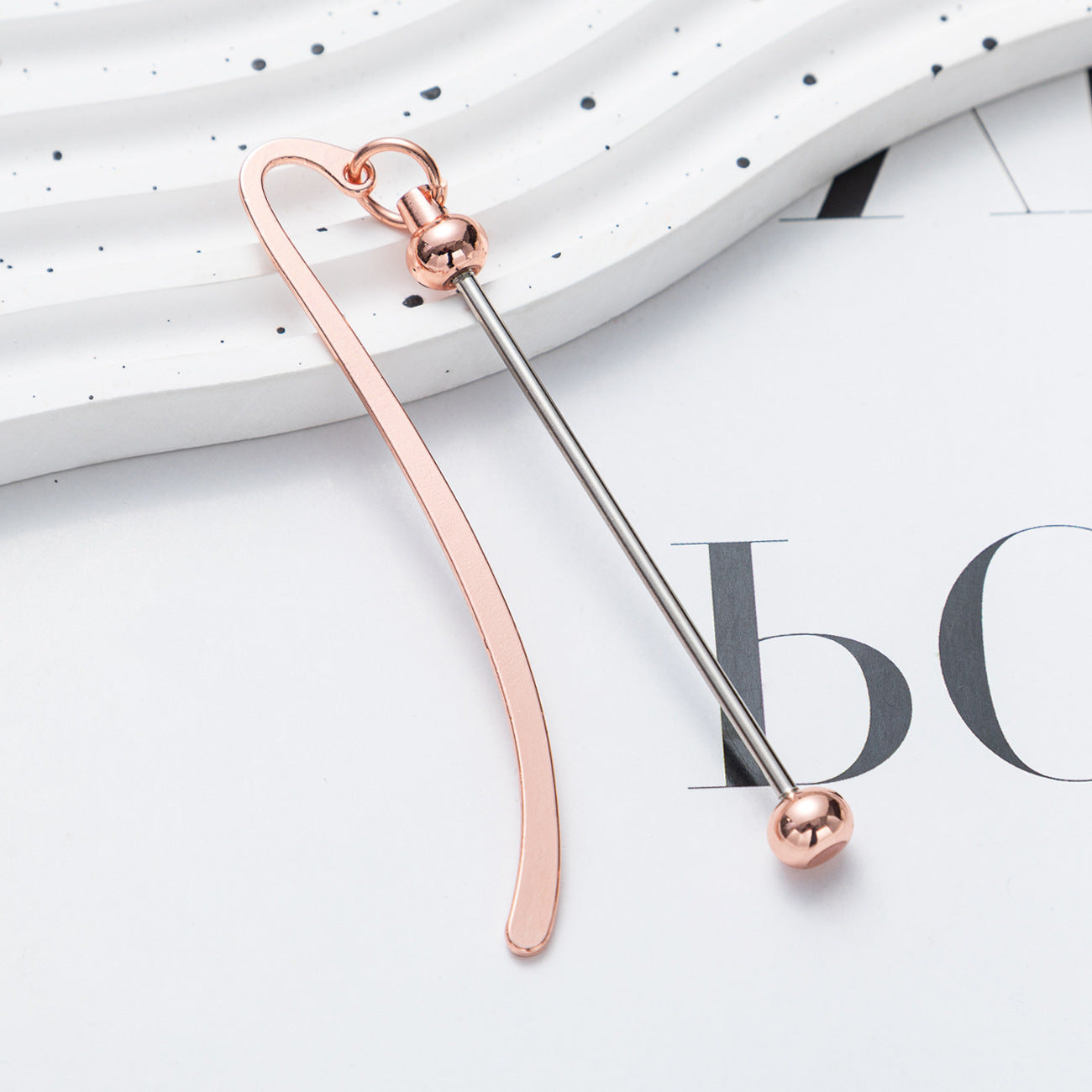 Beadable Bookmark Blank- Add Your Charm