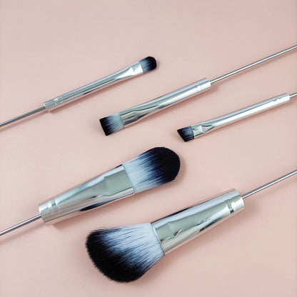 Mrbite 5pcs/set  Beadable Makeup Brush Blank