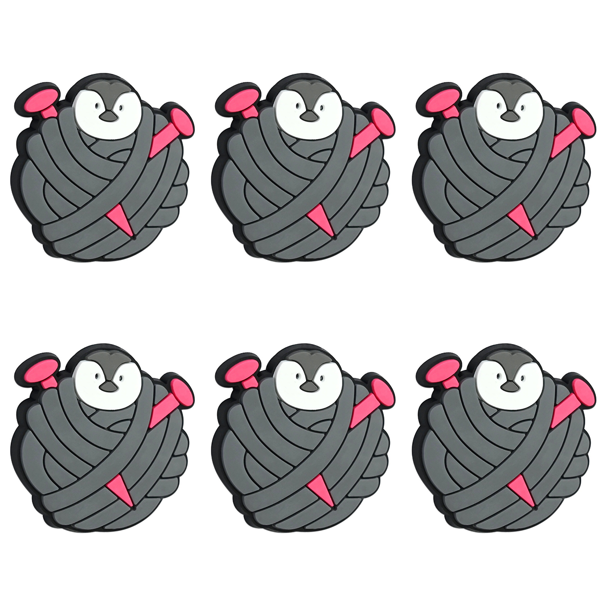 Penguin Yarn Ball Focal