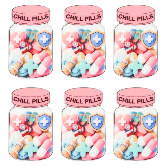 Pills Medicine Jar Print Focal