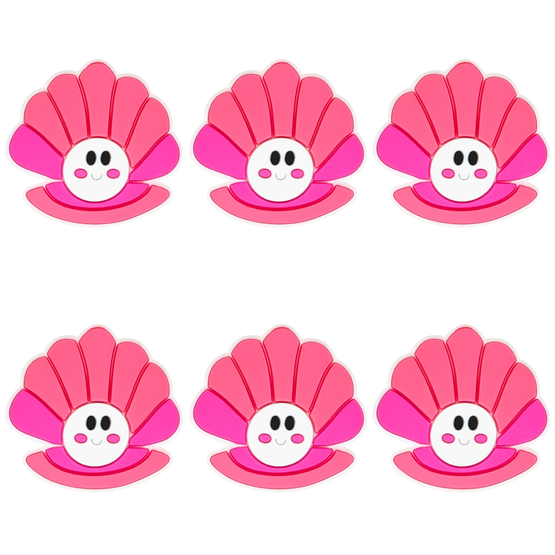 Pink Seashell Pearl Focal