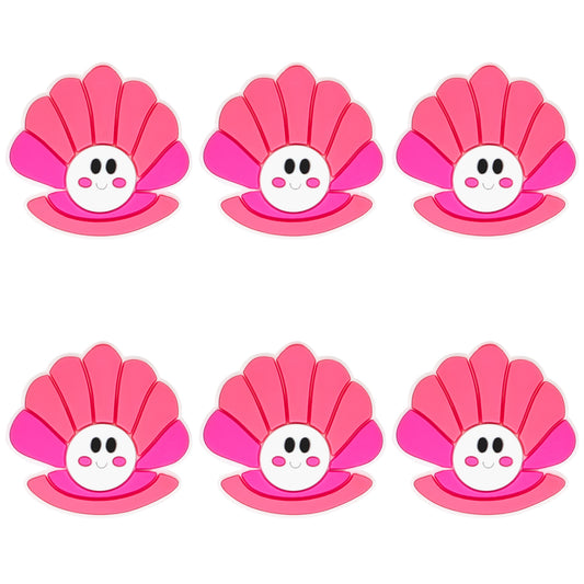 Pink Seashell Pearl Focal