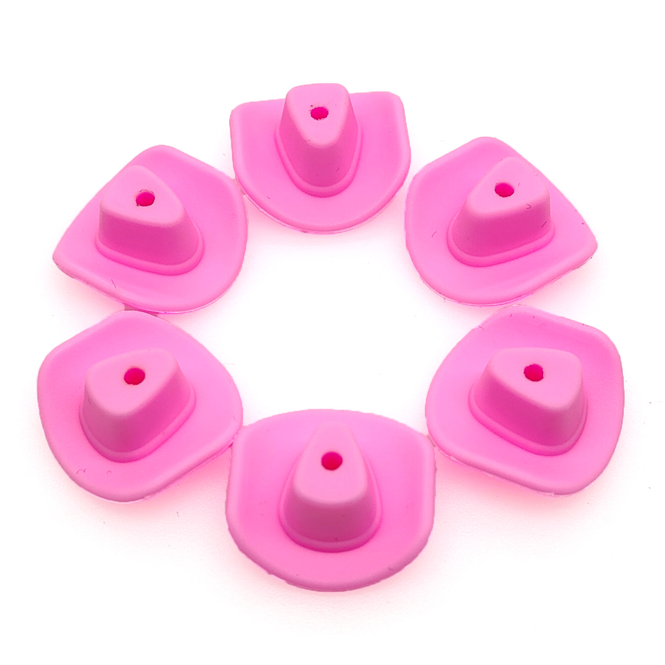 Cowboy Hat Focal Beads Silicone Beads 20*20mm