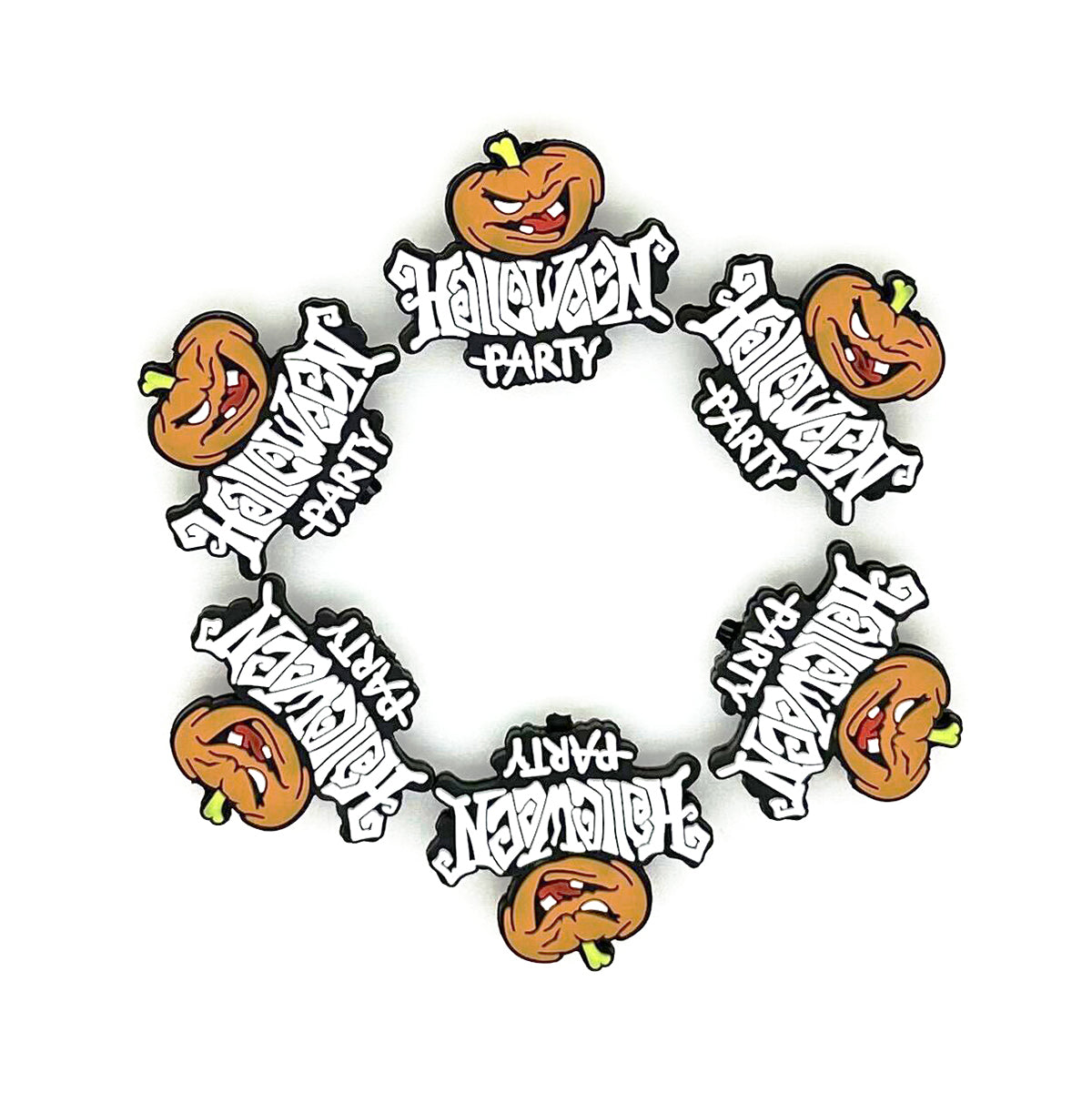 Halloween Party Pumpkin Focal