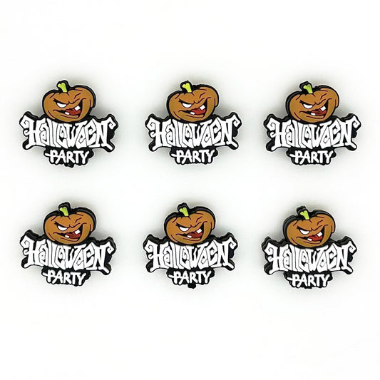 Halloween Party Pumpkin Focal