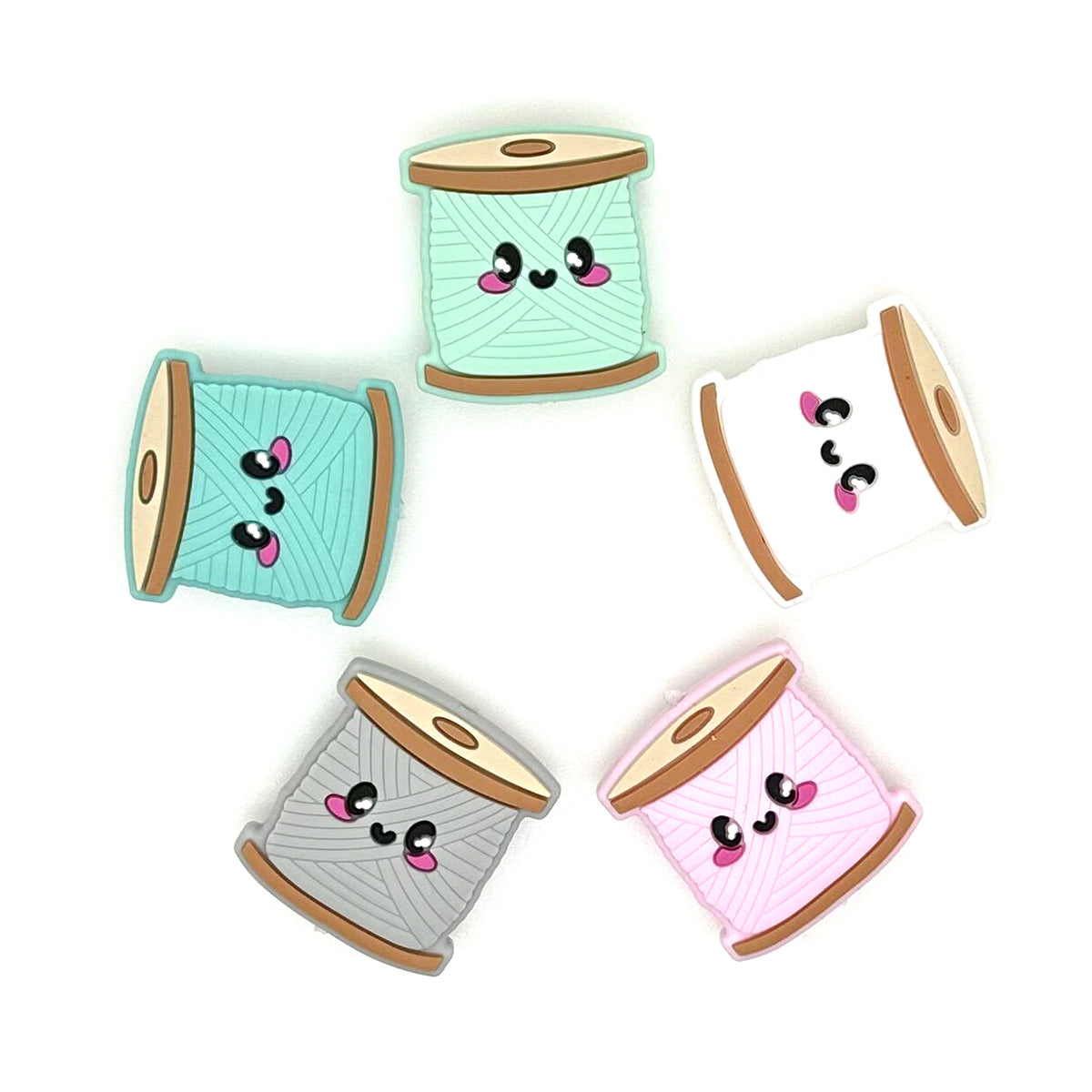 Yarn Spool Focal Beads