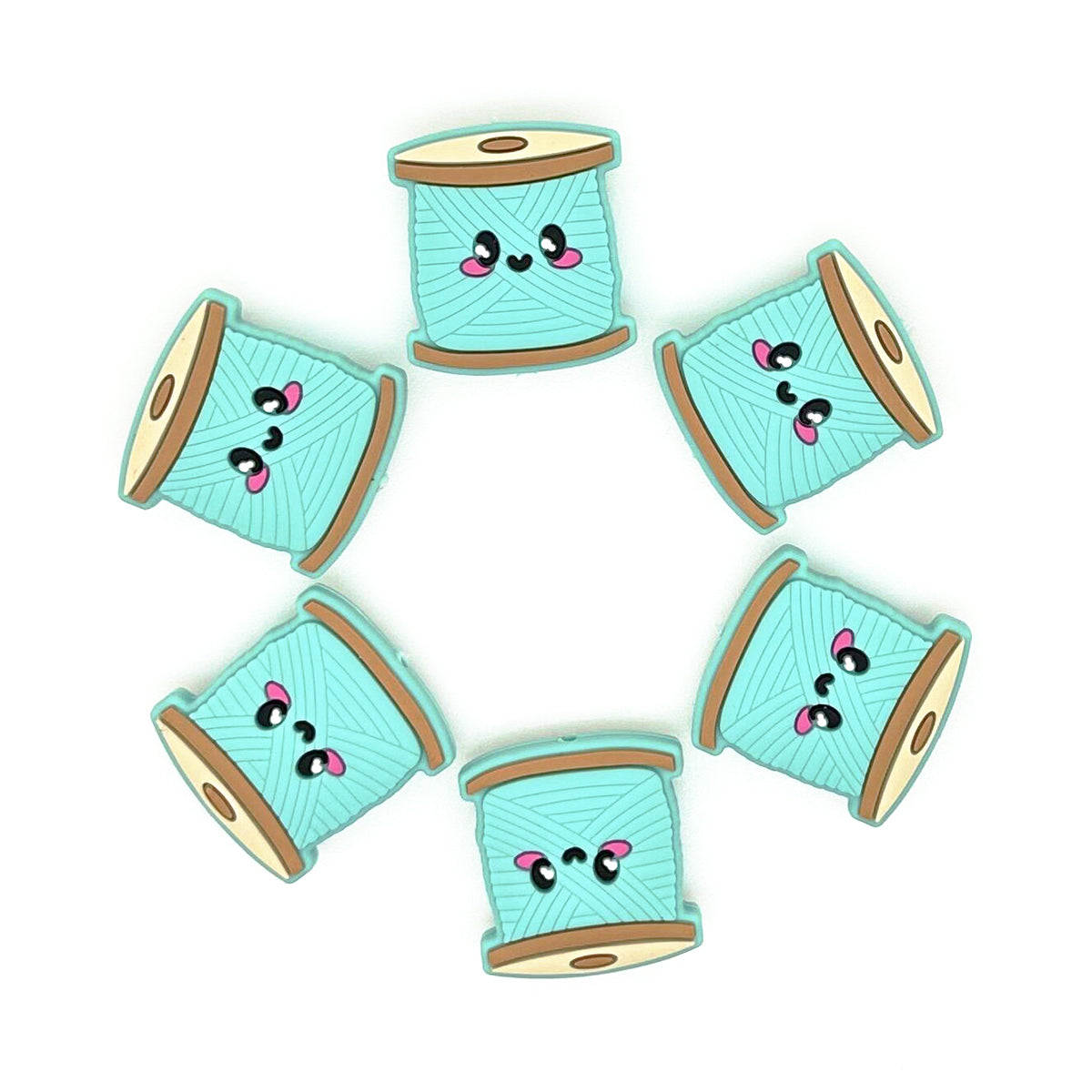 Yarn Spool Focal Beads