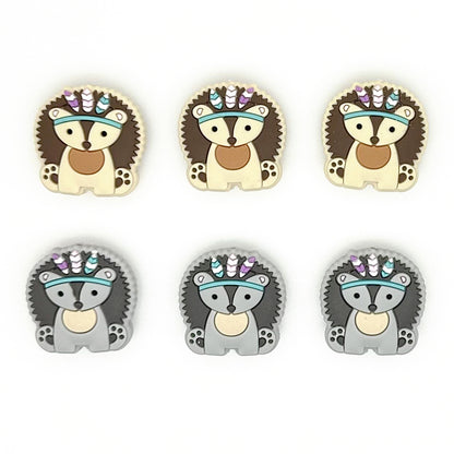 Indian Hedgehog Focal Beads