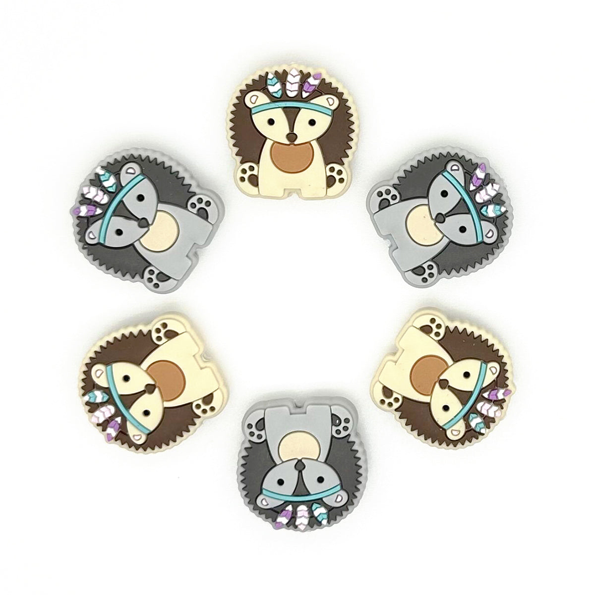 Indian Hedgehog Focal Beads
