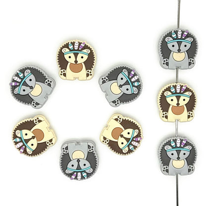 Indian Hedgehog Focal Beads