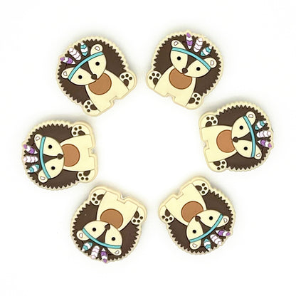 Indian Hedgehog Focal Beads