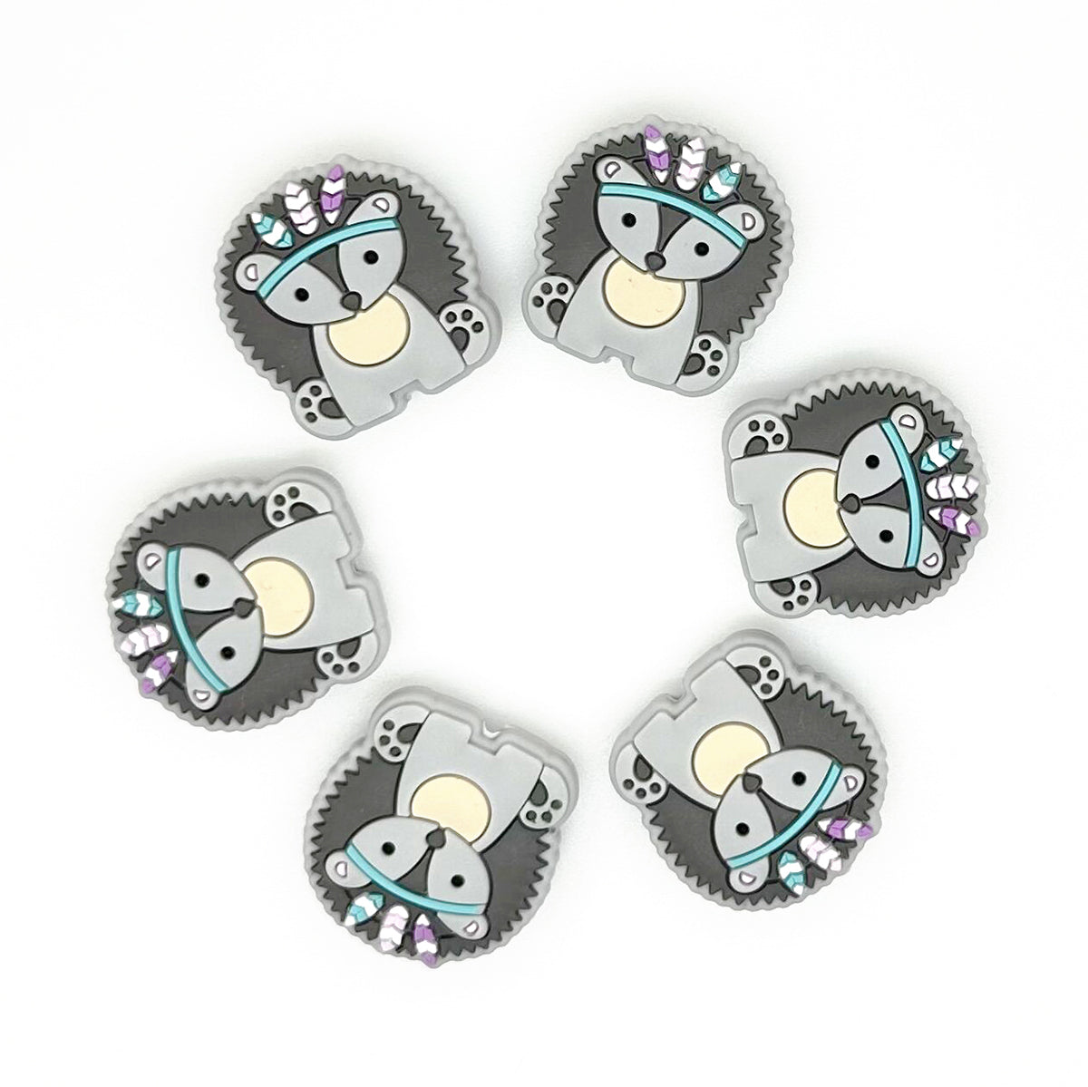 Indian Hedgehog Focal Beads