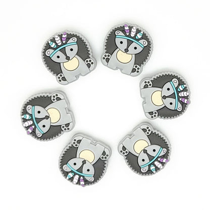 Indian Hedgehog Focal Beads