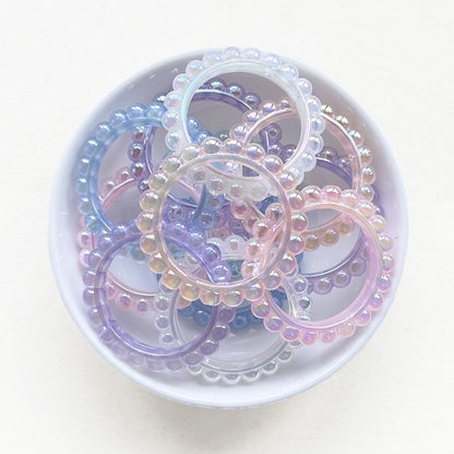 43mm Round Acrylic Focal Frame With 2 Hole