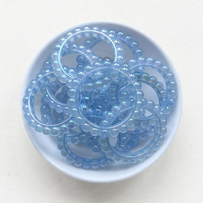 43mm Round Acrylic Focal Frame With 2 Hole