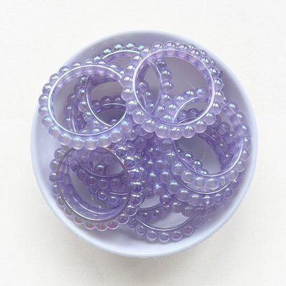 43mm Round Acrylic Focal Frame With 2 Hole