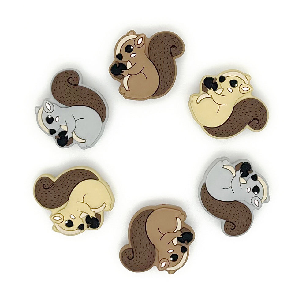Squirrel Focal Beads