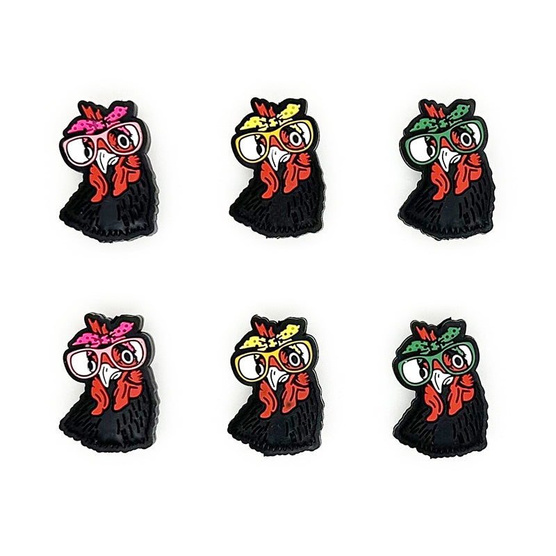 Chicken Focal Beads