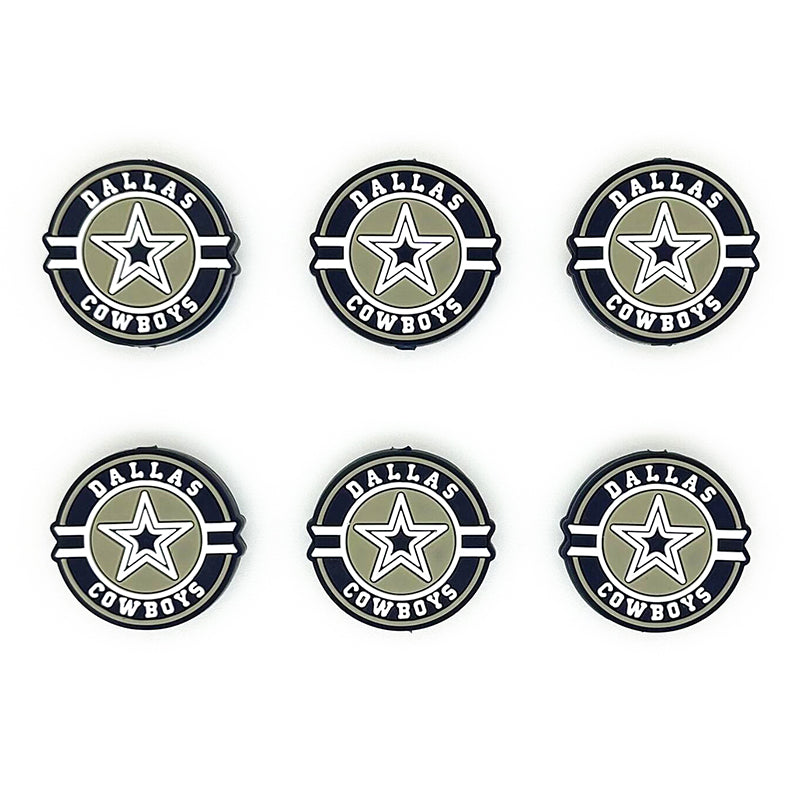 Football Team Focal Silicone Beads