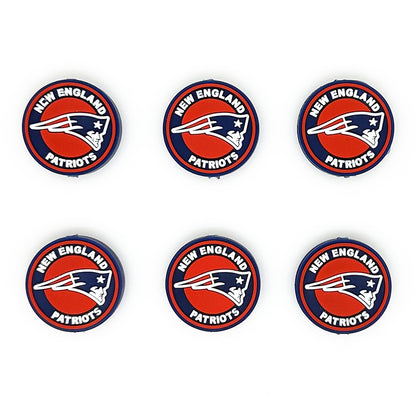 Football Team Focal Silicone Beads