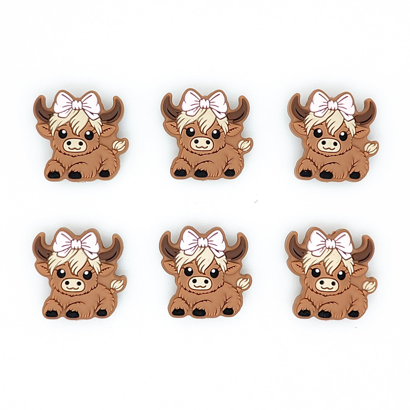 Girl Highland Cow Focal