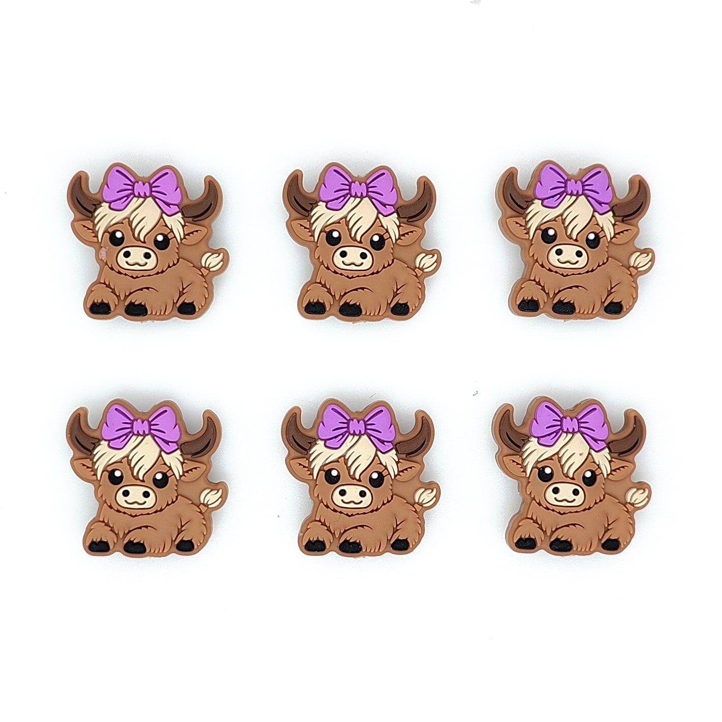 Girl Highland Cow Focal