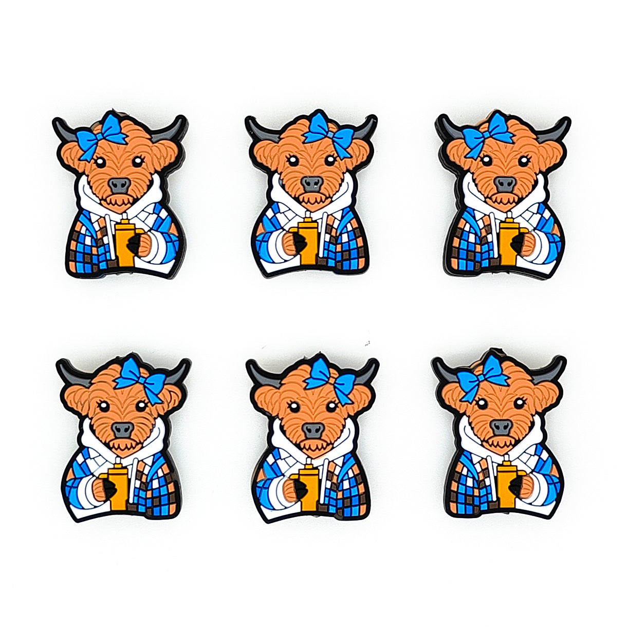 Highland Cow Tumbler Focal