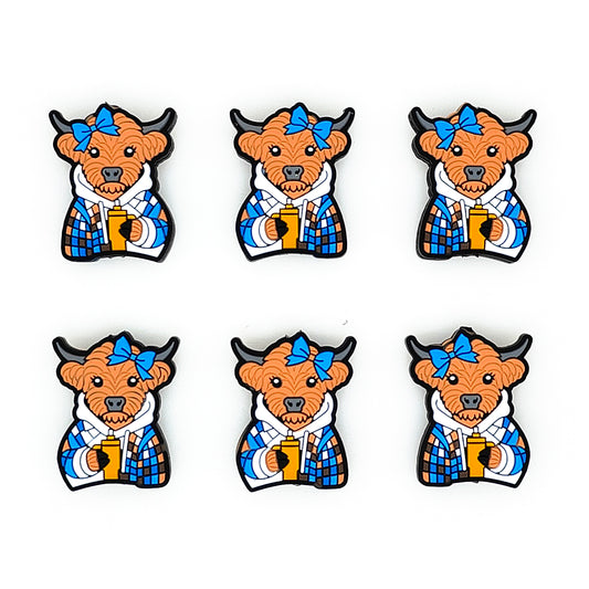 Highland Cow Tumbler Focal