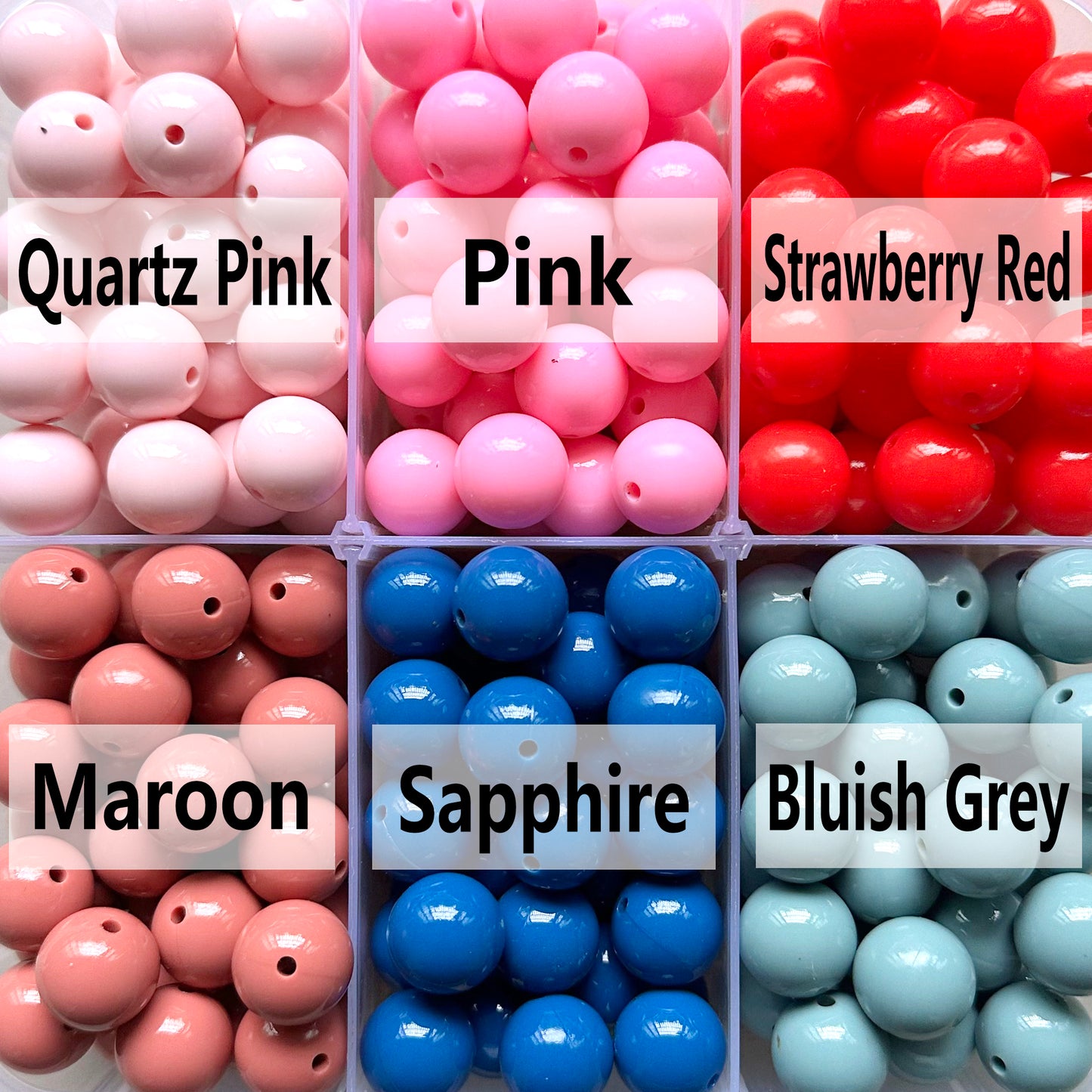 15mm Shiny Round Liquid Silicone Beads Wholesale