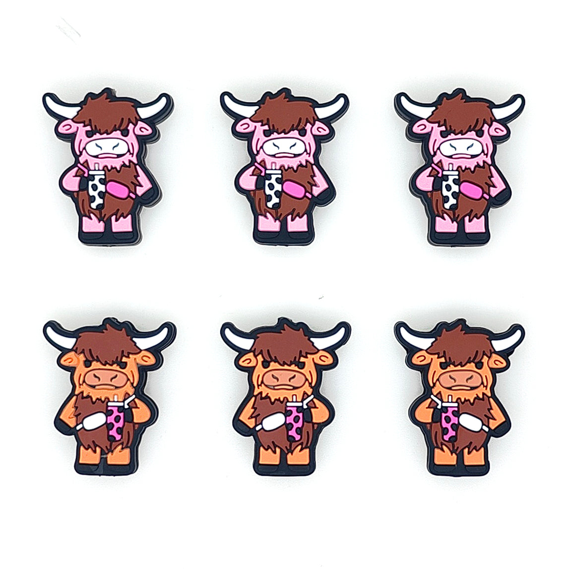 Highland Cow With Cup Focal