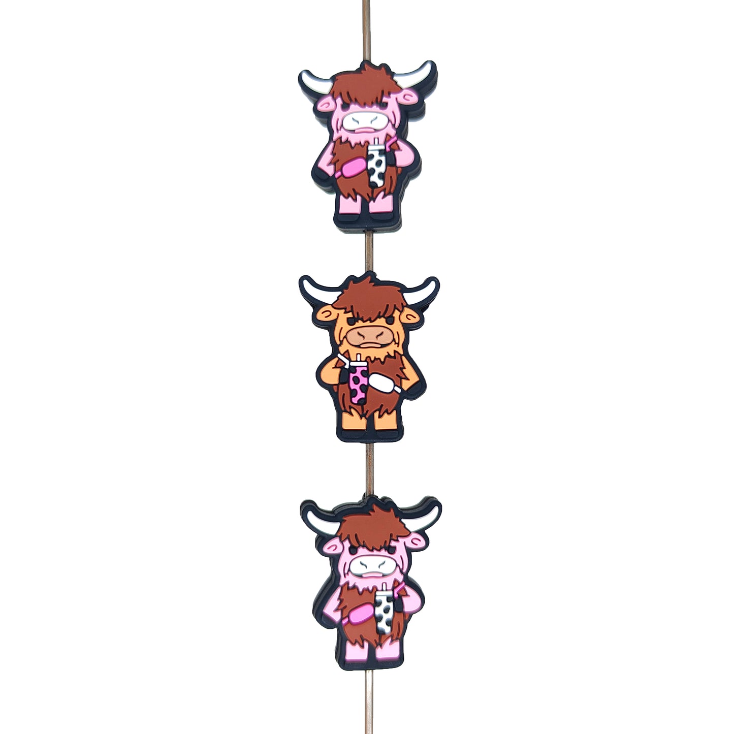 Highland Cow With Cup Focal