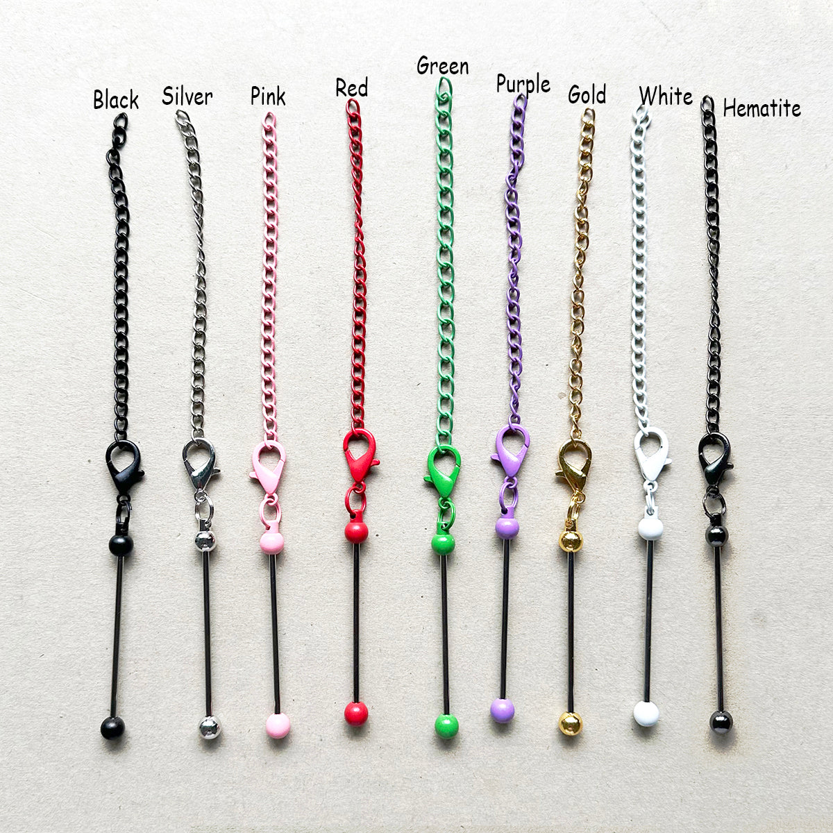 Beadable Pendant Charm Blank for Tumbler Cup Handle Accessories