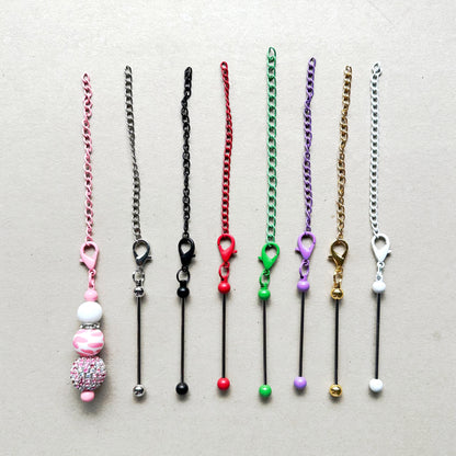 Beadable Pendant Charm Blank for Tumbler Cup Handle Accessories