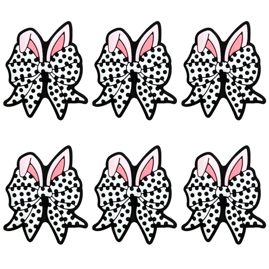 Rabbit Ears Bowknot Easter Focal