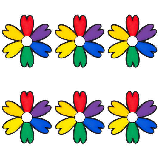 Rainbow Flower Focal