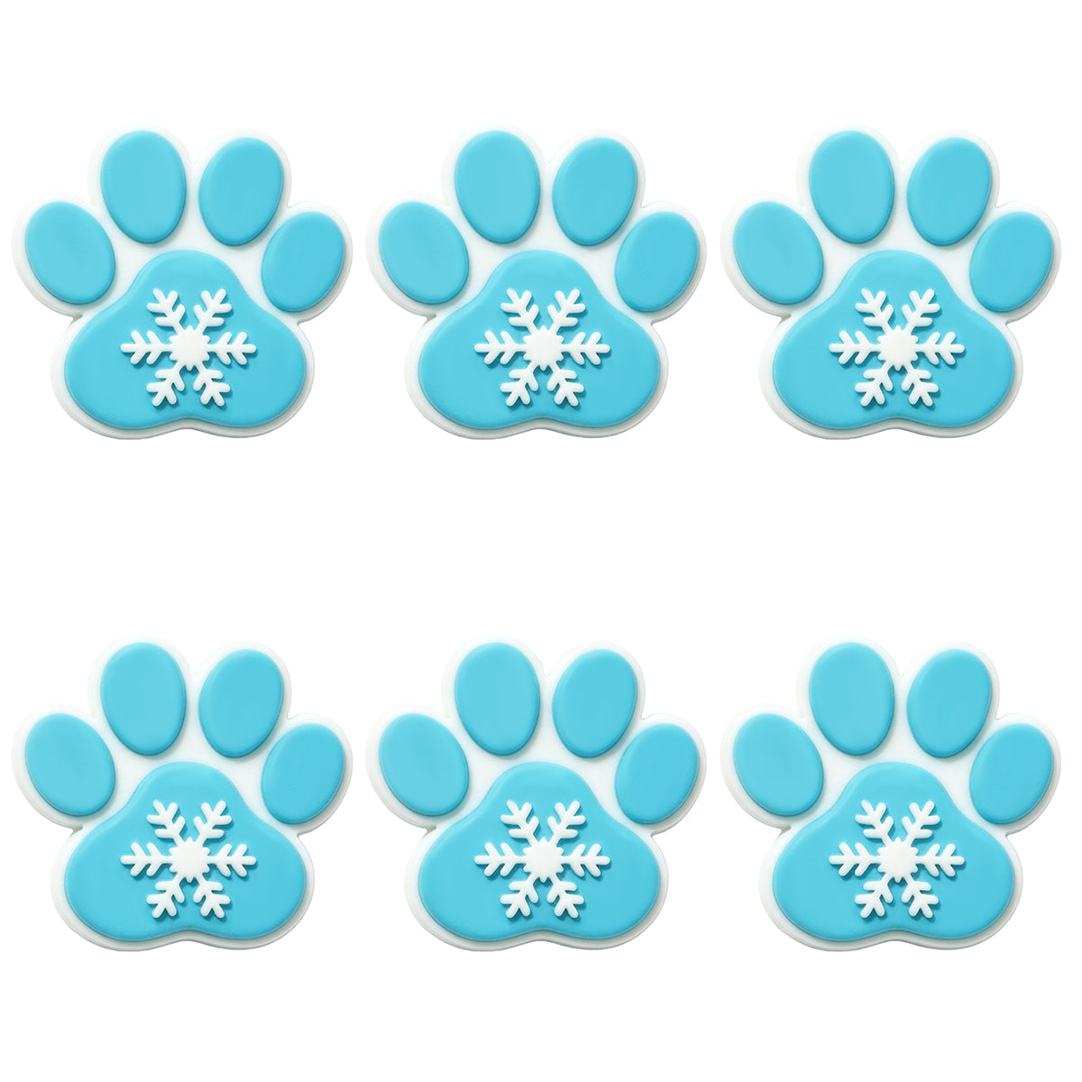 Snowflake Dog Paw Focal