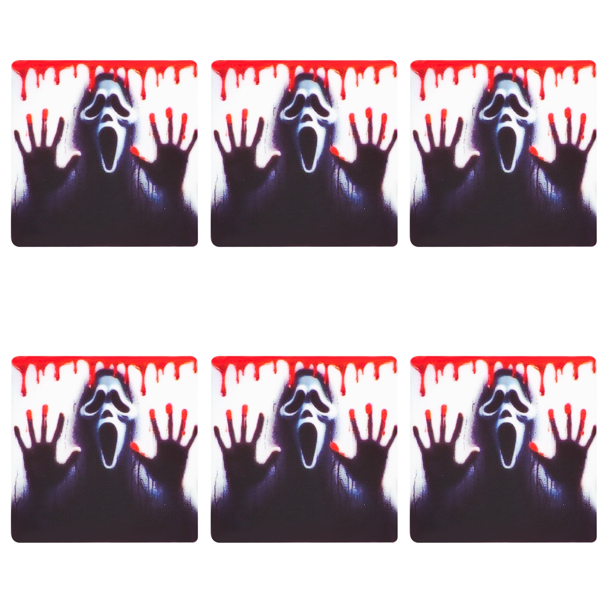 Spooky Ghost Square Print Focal
