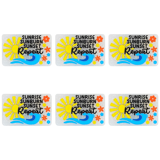 Sunrise Sunburn Sunset Repeat Focal