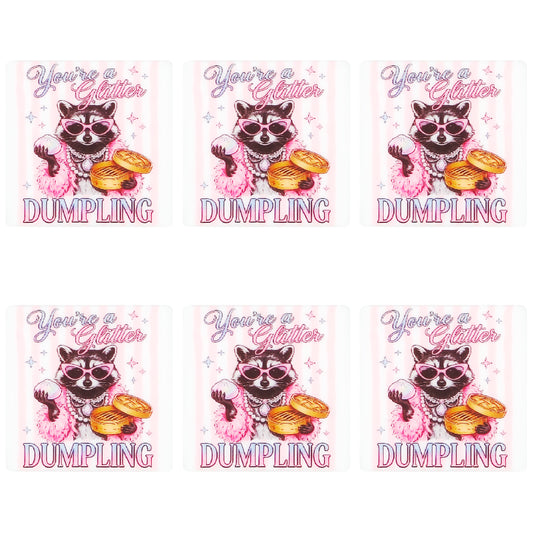You Call Me Dumpling Square Print Focal