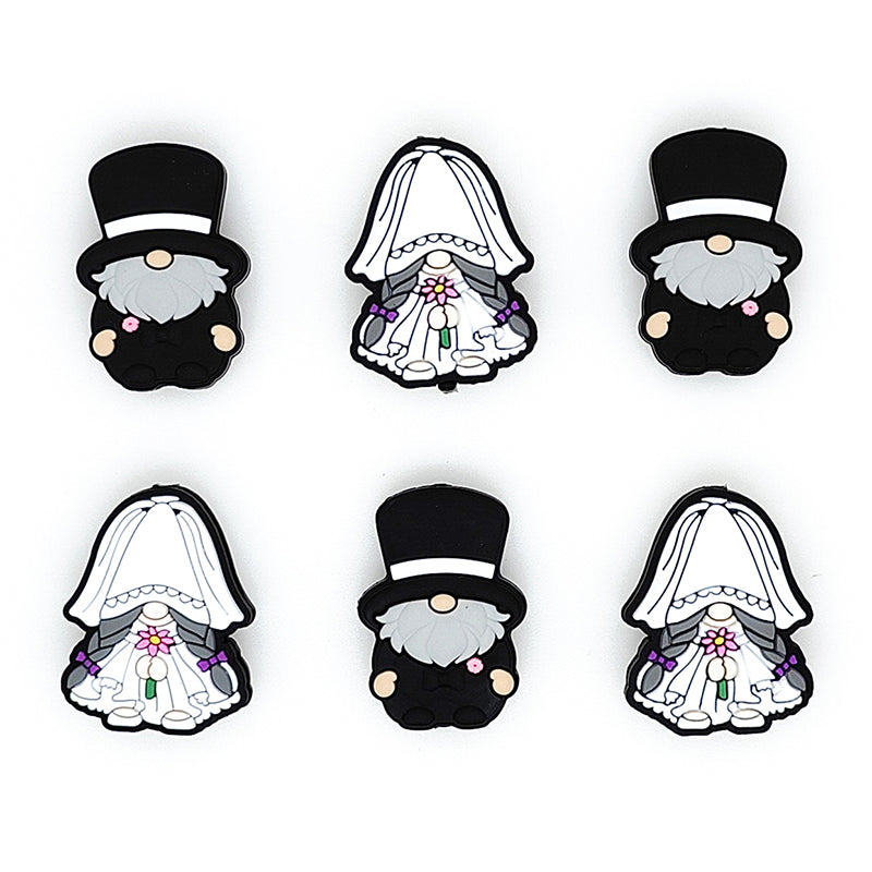 MrBite Wedding Bride Groom Gnome Focal